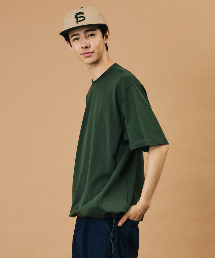 SUPER ICE / Super Ice Crew Neck Spindle T-Shirt Contact Cooling / Quick Dry / UV Cut