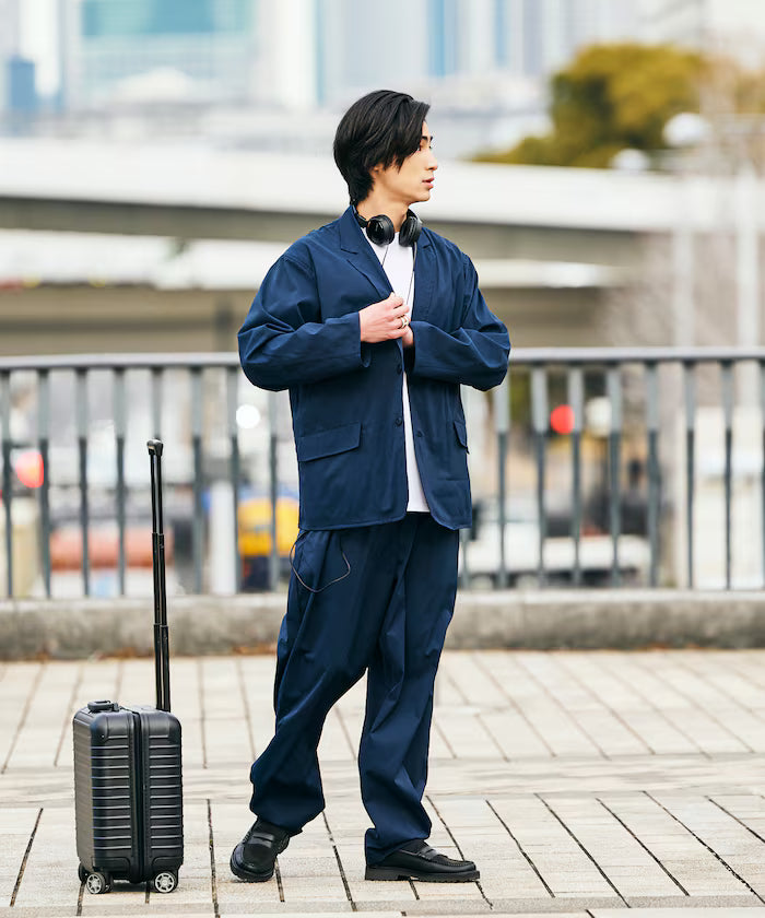 AiRide/Air Ride Relax Fit Packable Travel Set Up/Tailored Jacket/Wide Tapered Pants/Quick Dry/UV Cut 【Limited Edition】