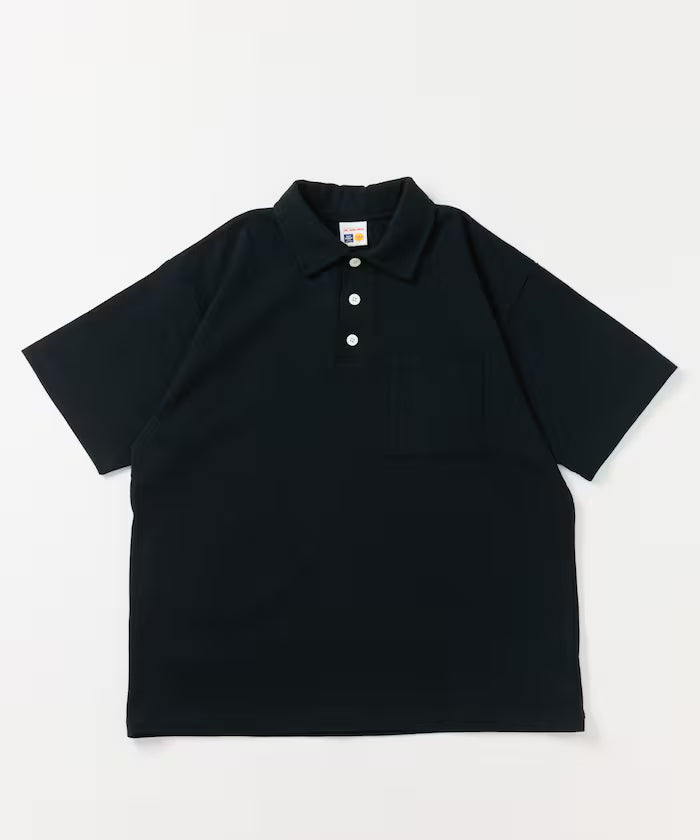 HEAVY WEIGHT/Heavyweight Short Sleeve Polo Shirt/T-Shirt/10.5 ounces