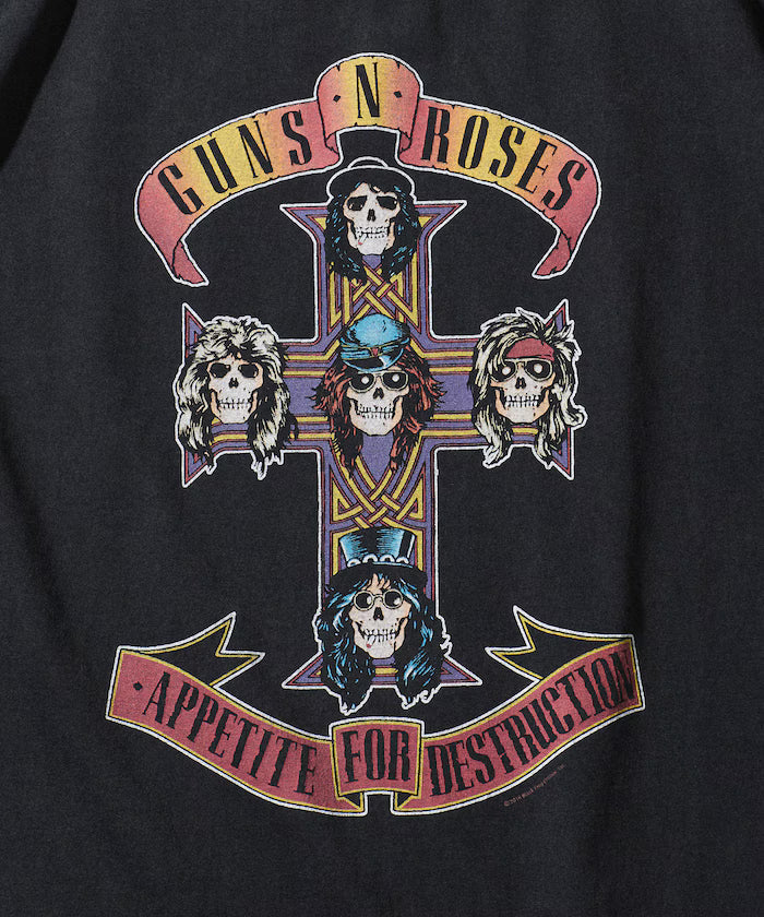 【EXCLUSIVE】GUNS N ROSES Guns and Roses Front Print Crew Neck T-Shirt