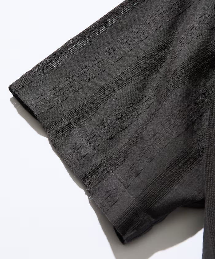 Relaxed Fit Allover Jacquard Open Collar Shirt [Limited Edition]