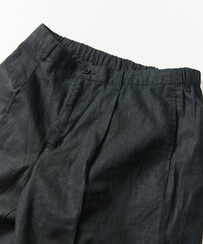 LINEN COTTON EASY SHORT PANTS