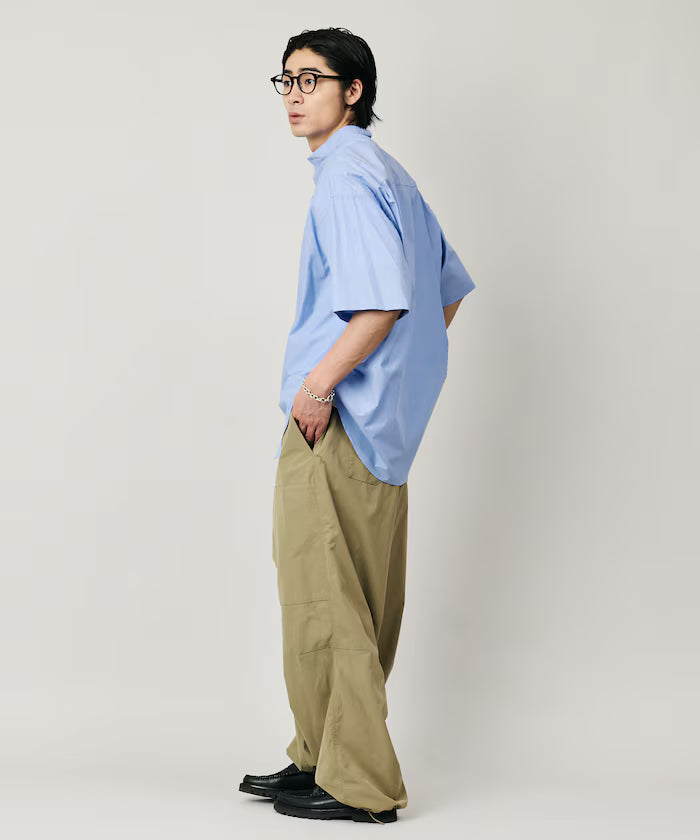 Quick Dry Fabric Wide Silhouette Poly Rip Cross Military Helicrew Pants/UV Cut/Quick Dry 【Limited Edition】