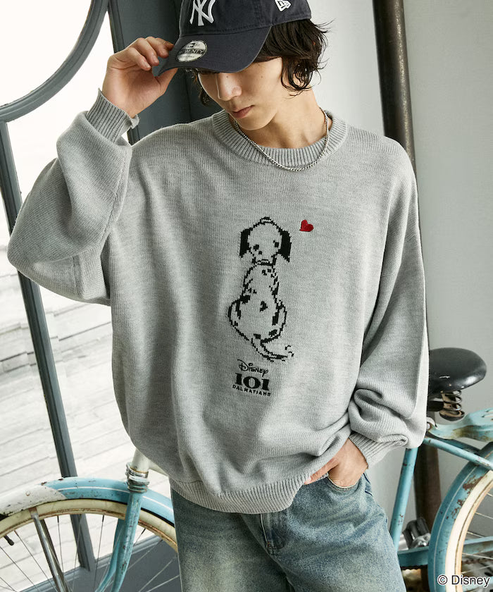 Special Order 101 DALMETIANS HEART KNIT