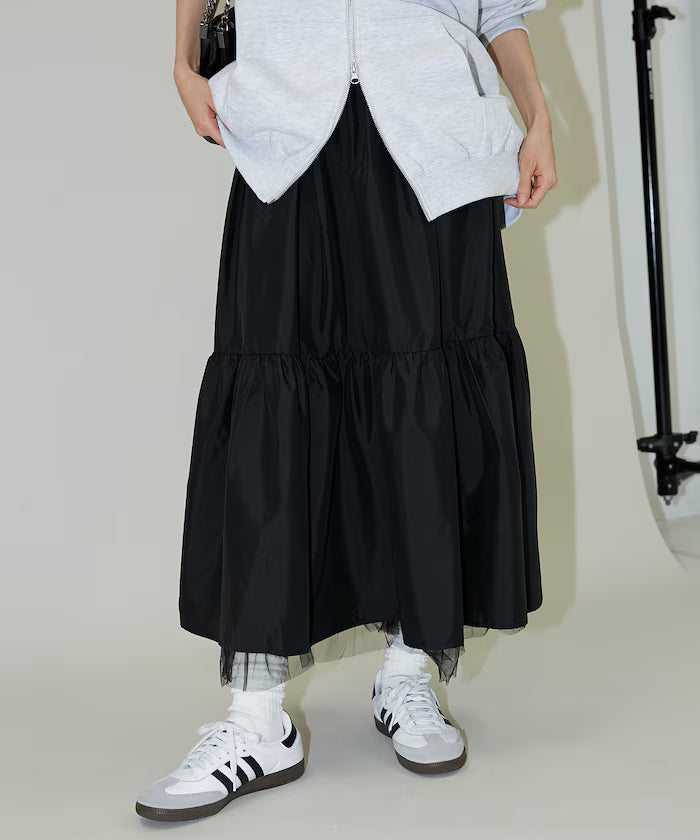 Tulle Layered Tiered Skirt Limited Edition