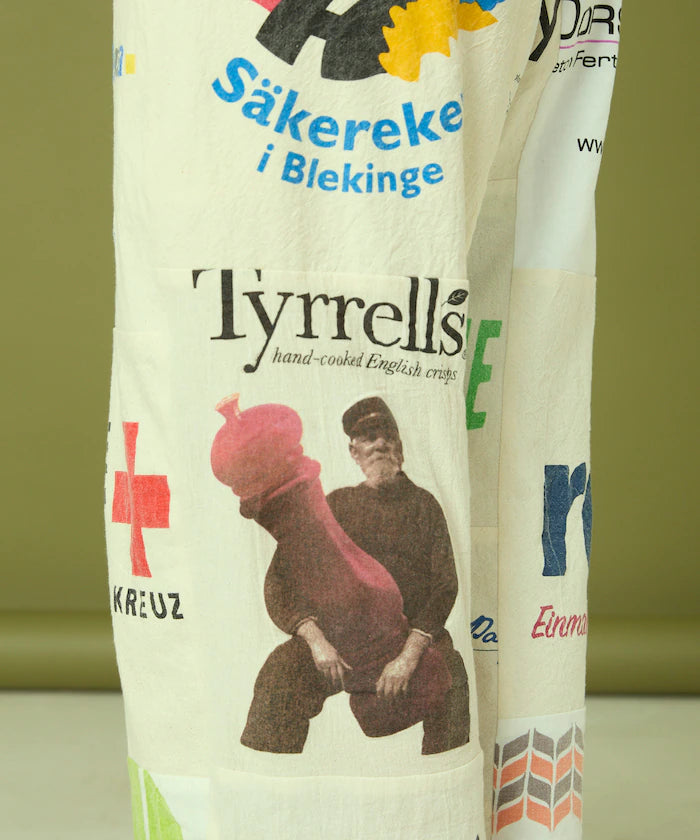 vintage European eco bag remake pants