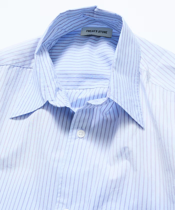 Big Silhouette Damage Processing Regular Color S/S Shirt/Check/Stripe/Fade Processing [Limited Edition]