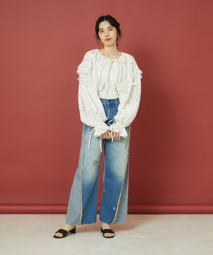 Colorful Curve Denim