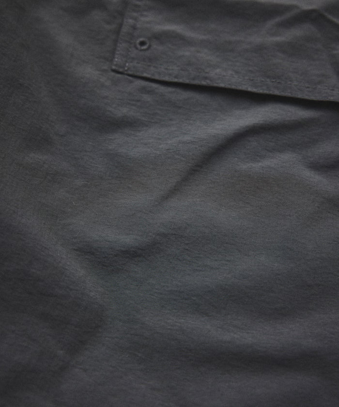 Relaxed Fit Recycled Nylon Webbing Belt Shorts