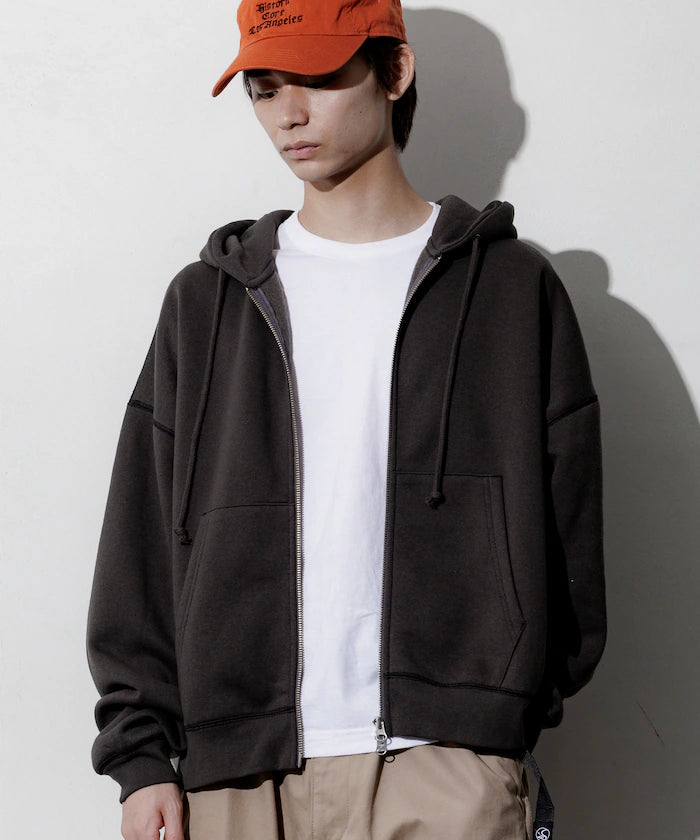 Relaxed Fit Zip-Up Hoodie 【Limited Edition】