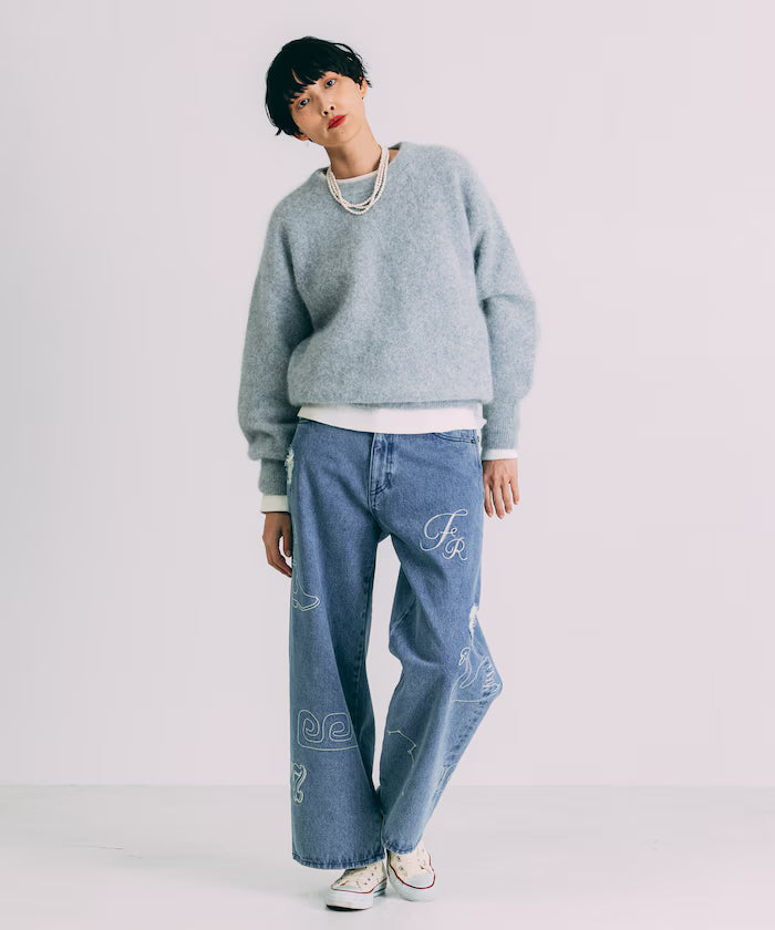 Fluffy Knit Pullover