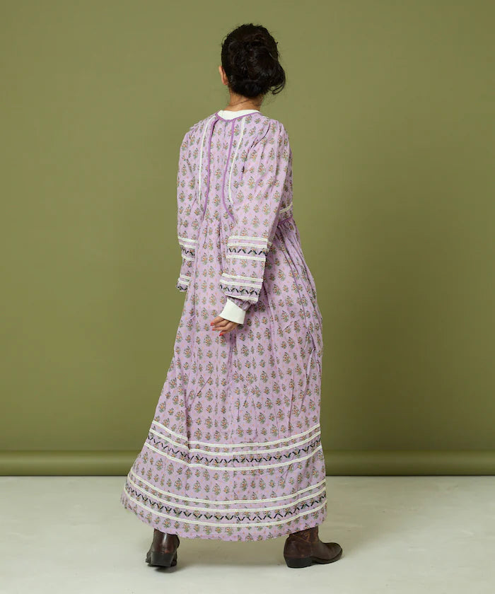 Bust Cut One-Piece with Chest Quilt and Ribbon