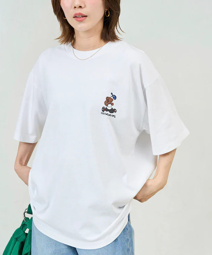 [Sales start on May 22 at 12:00] kaoyorinakami × FREAK'S STORE / Kaoyorinakami limited edition Hashiri Punch Bear Tee
