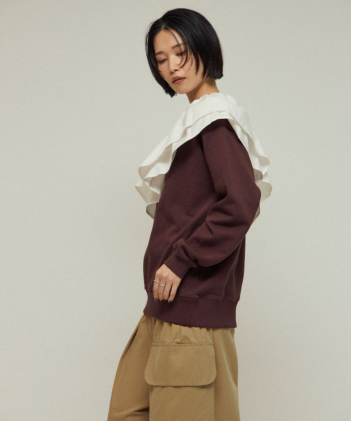 Organic Cotton Multiway Color Sweat / Back毛 Sweat / Set Item