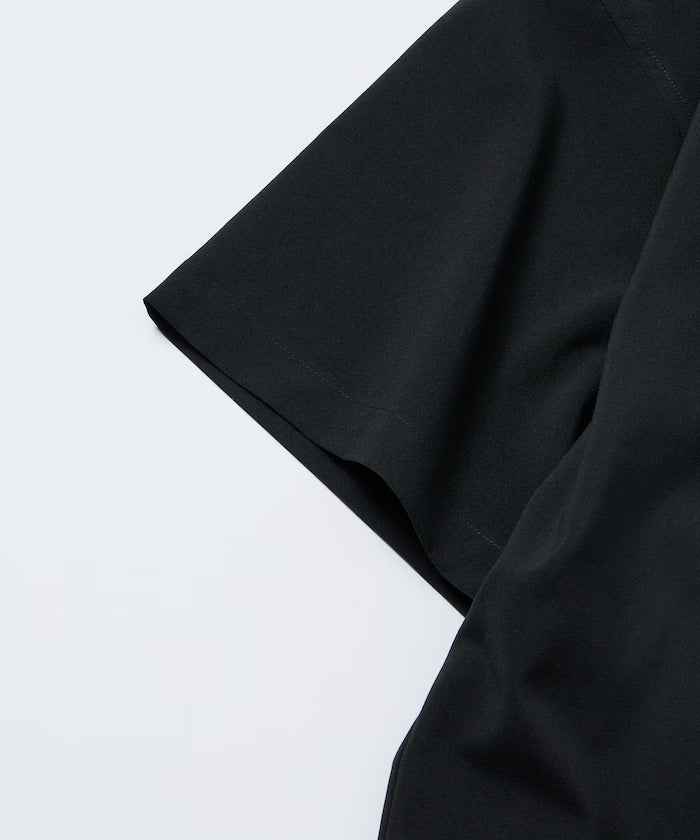 Relaxed Fit Linen Touch Setup/Open Collar Shirt/Wide Slacks [Limited Edition]