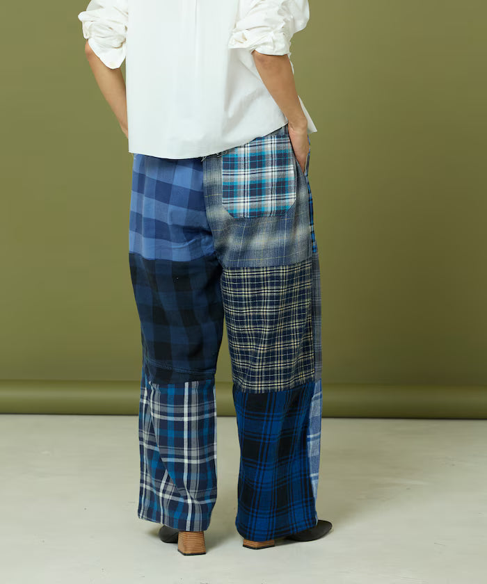 Flannel Check Easy Pants