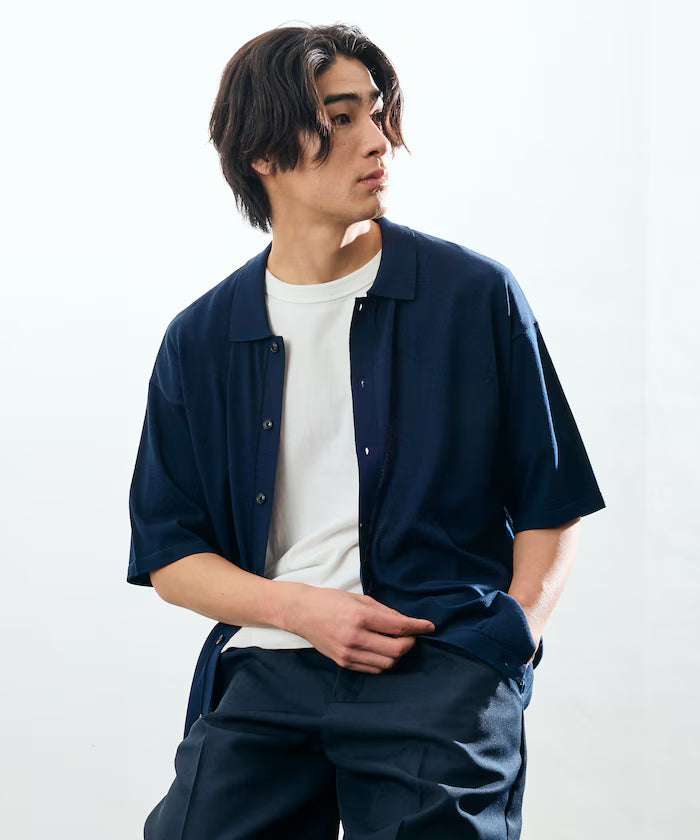 Relax Fit Relax Fit Cool Touch Polo Color Short Sleeve Knit Shirt [Limited Edition]