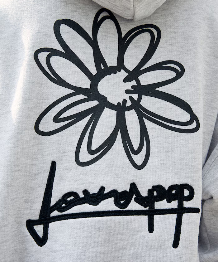 LOVE POP STUDIO FLOWER GRAPHIC HOODIE【Limited Edition】