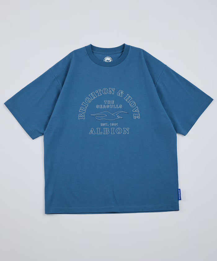 [5/22 12:00~ Release] Brighton & Hove Albion FC - SEAGULLS HERITAGE LOGO TEE