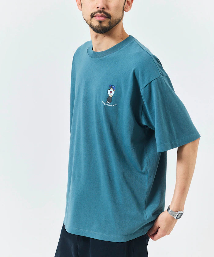 [Sales start on May 22 at 12:00] kaoyorinakami × FREAK'S STORE/ Kaoyorinakami exclusive Heso Dashi Boy Tee