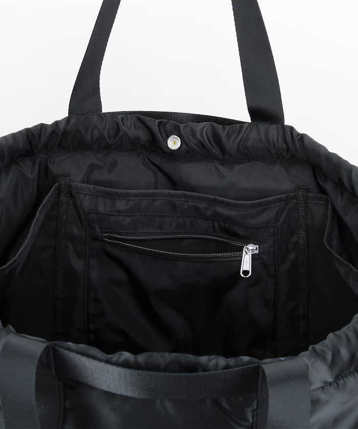 PADDING NYLON DRAWSTRING TOTE M