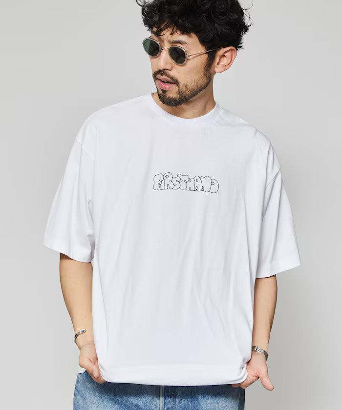 6oz Front Art Print Crew Neck T-Shirt / Skater Logo / Printed T-Shirt