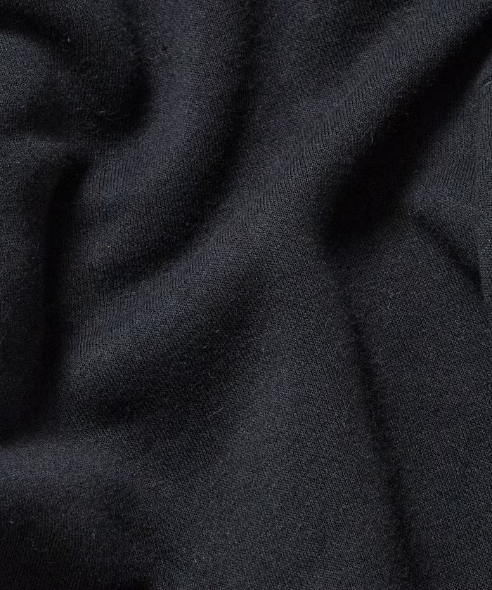 Big silhouette one-point logo pullover hoodie/hem cord/back brushed 【limited edition】