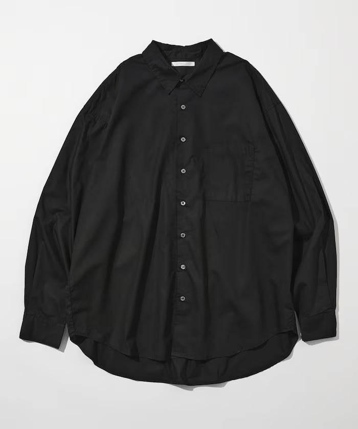 <New Color Added> Relaxed Fit Broad Shirt / Regular Collar / Long Sleeve