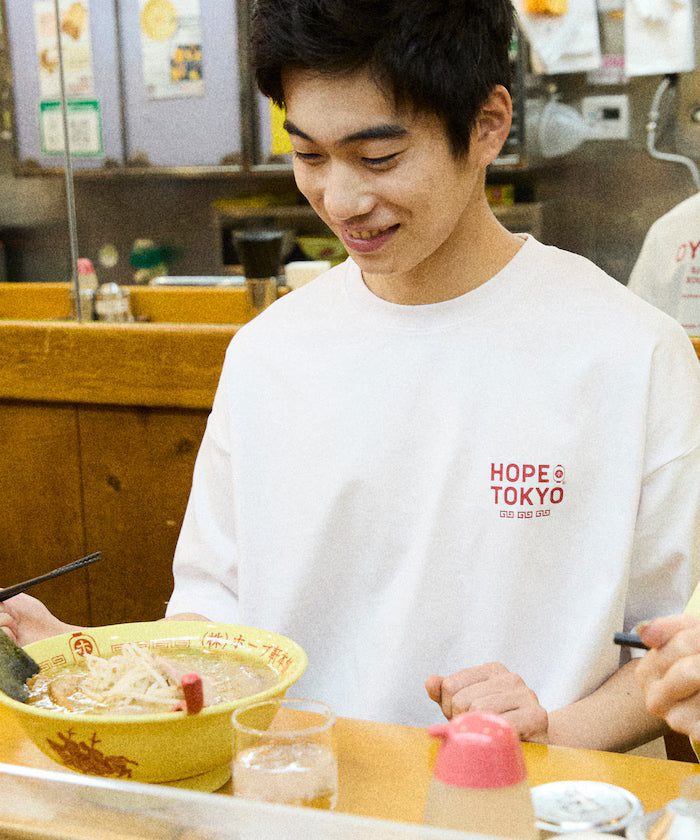 Hope Ken Honpo x FREAK'S STORE Exclusive Big Silhouette Back Print Crew Neck T-Shirt [Limited Edition]