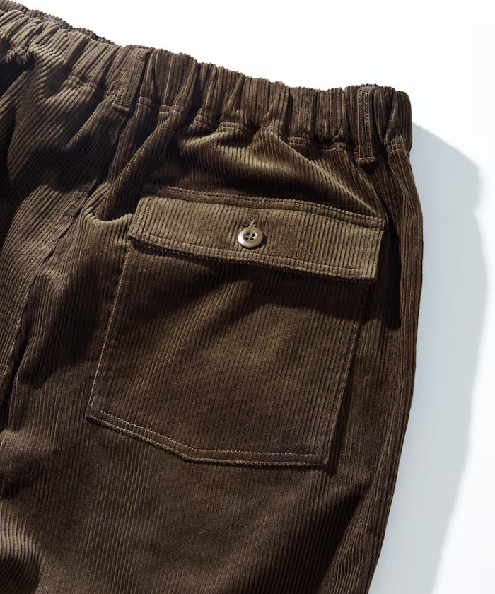 Wide Silhouette Corduroy Military Circus Pants / Snow Pants 【Limited Edition】