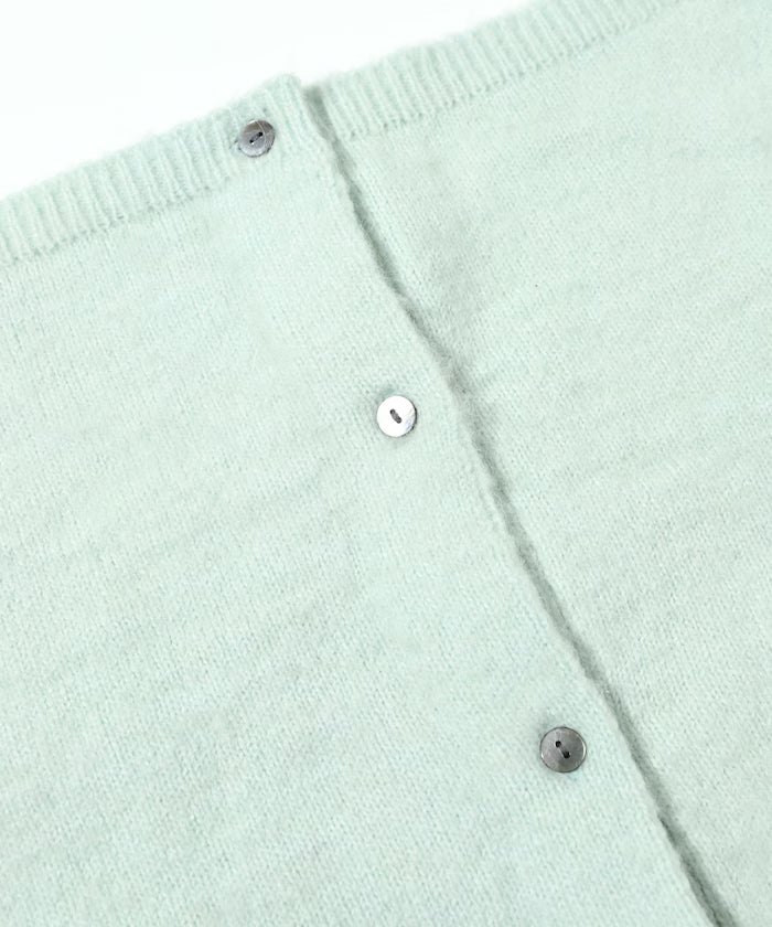 Alpaca Blend Bicolor Knit Vest
