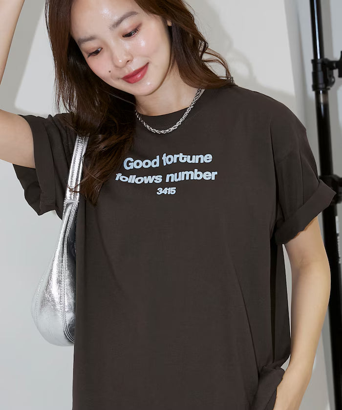 Flocky Logo T-Shirt Limited Edition - Brown