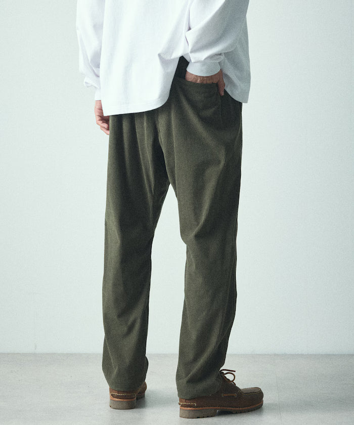 Basic silhouette corduroy climbing pants / tapered silhouette [limited edition]