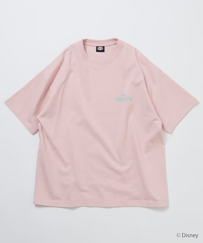 DISNEY/Mickey Mouse 'Fantasia'/Back Print Crew Neck T-Shirt [Limited Edition]