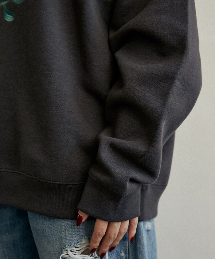 Daisy Embroidered Crew Sweat Limited Edition