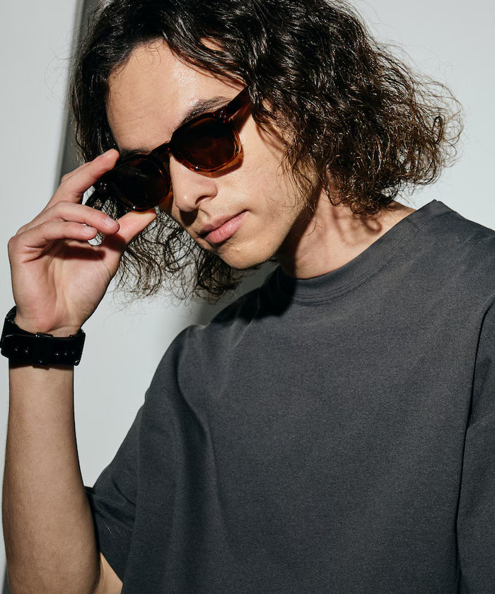 Color Fashion Glasses UV Cut Unisex Compatible [Limited Edition] - Silver
