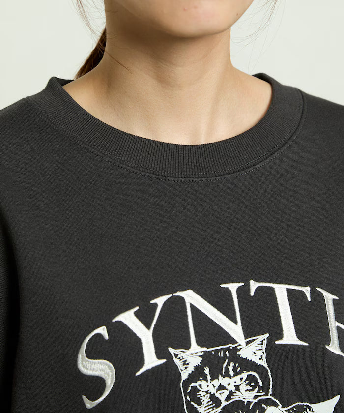 SYNTH Cat Fleece Lined Sweatshirt Limited Edition