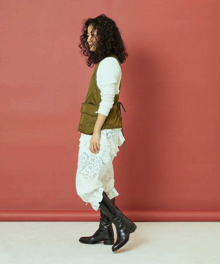 2WAY Lace Bolero & Chaps Pants
