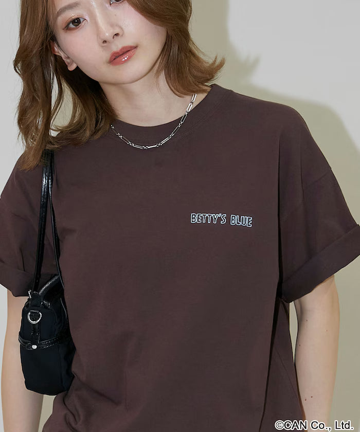 BETTYS BLUE Back Print T-Shirt Limited Edition