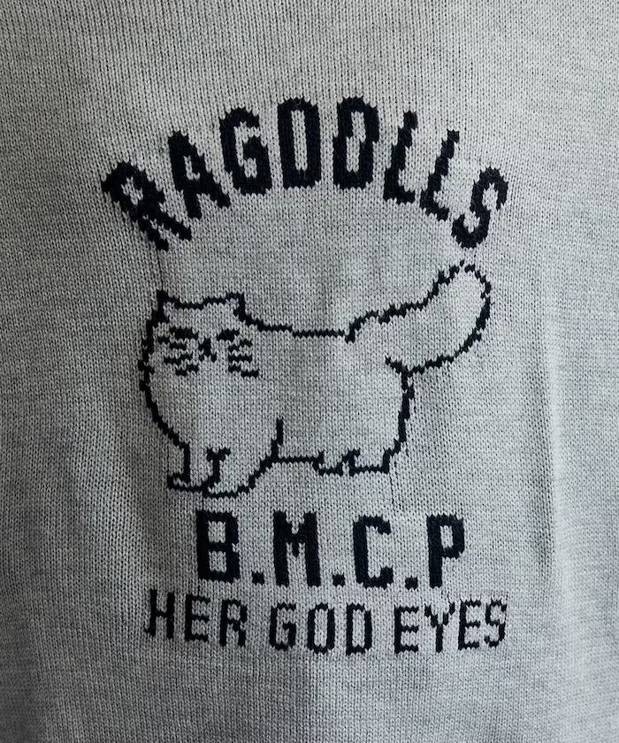RAGDOLLS CAT Ragdoll Cat Jacquard Knit Limited Edition