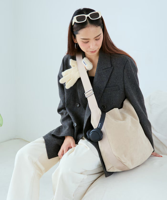 Custom ECO SUEDE SHOULDER BAG Eco Suede Shoulder Bag