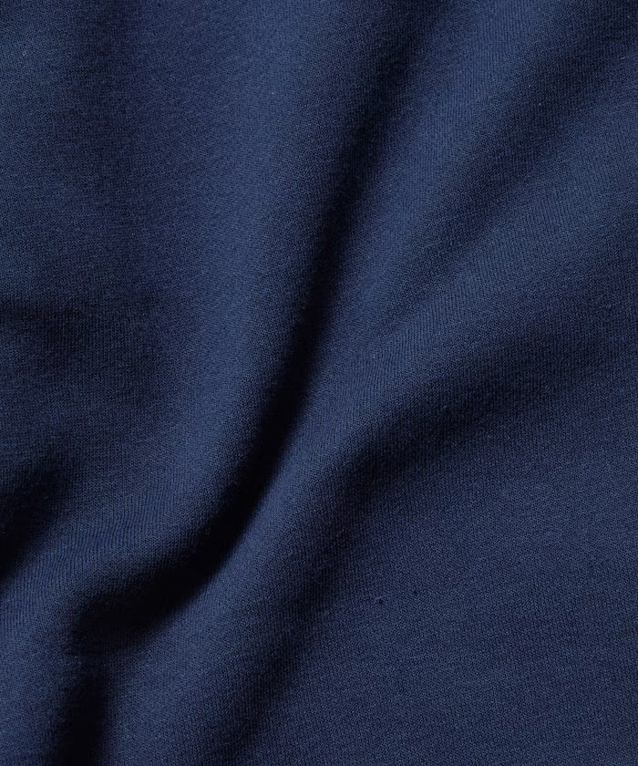 Big silhouette one-point logo pullover hoodie/hem cord/back brushed 【limited edition】