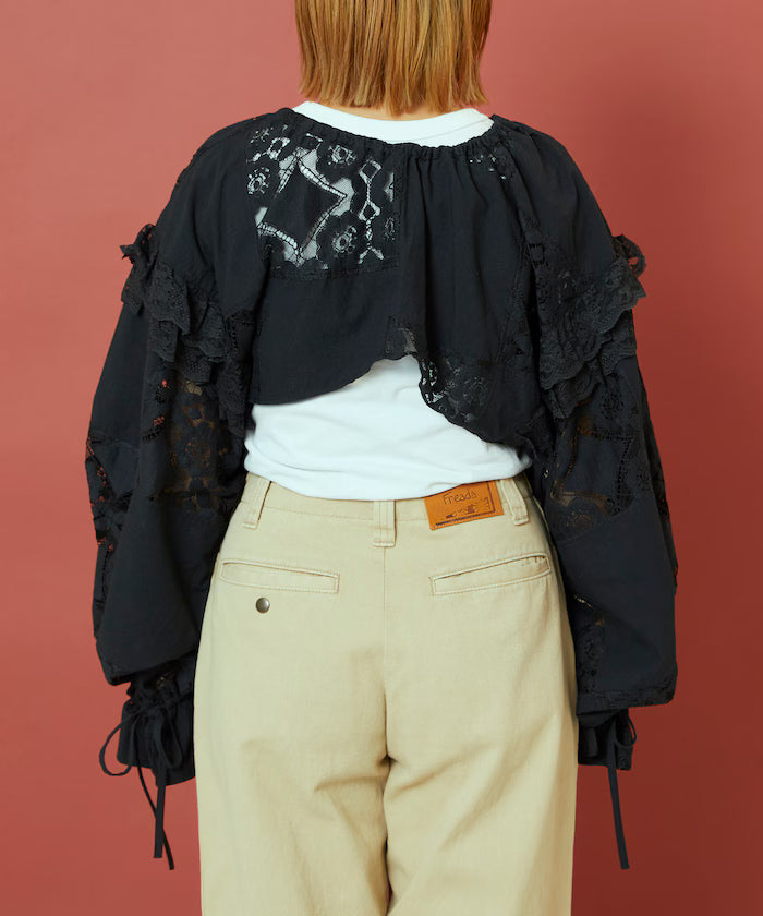 2WAY Lace Bolero & Chaps Pants