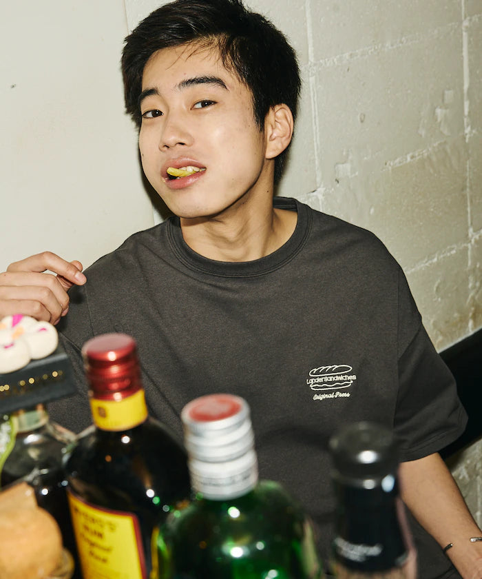 LANDER SANDWICHES×FREAK'S STORE/Lander Limited Edition Big Silhouette Back Print Crew Neck T-Shirt 【Limited Release】