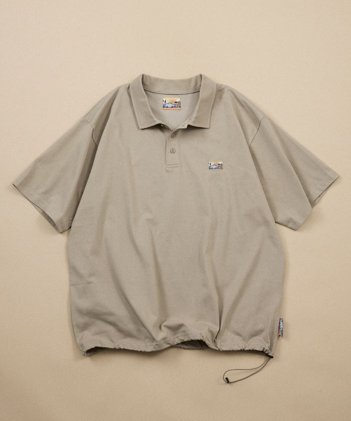 FREAK'S STORE for BEACH & FES Relax Fit One Point Logo Spindle Polo Shirt