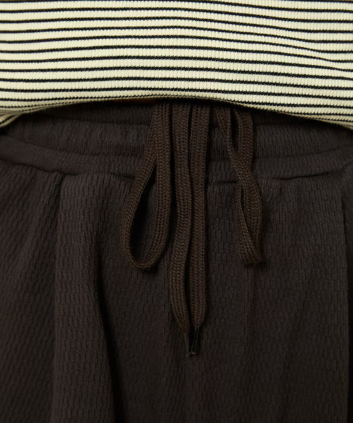 Thermal Wide Pants 'Plain'