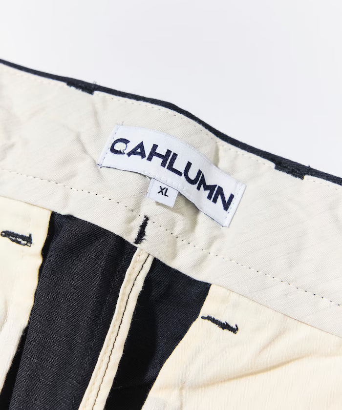 Cotton Linen 2 Tuck Chino Pant