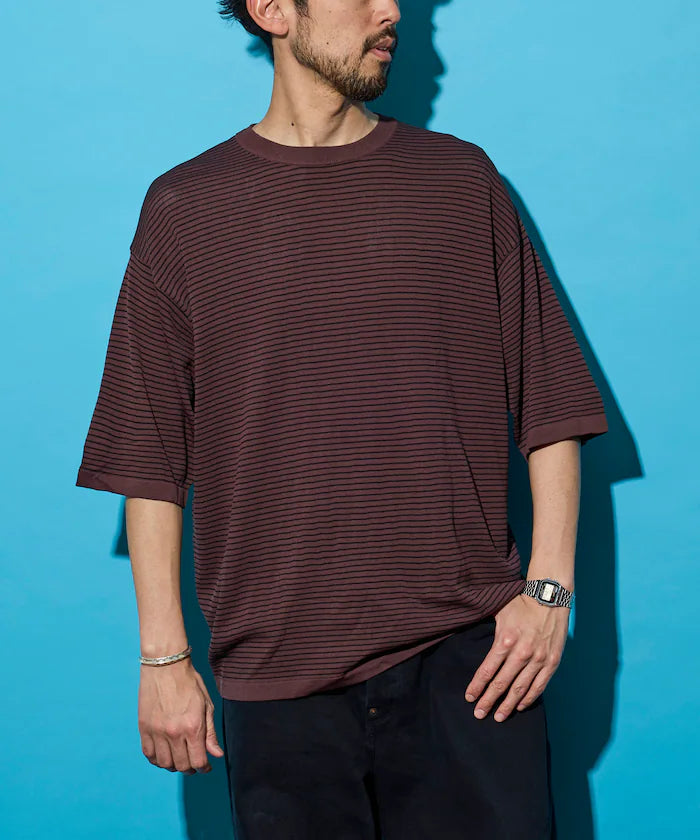 [New Color Added] SUPER ICE / Super Ice Crew Neck Knit T-Shirt / Contact Cooling