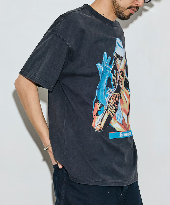 【EXCLUSIVE】BLINK182 print Tee / Blink182 print crew neck T-shirt