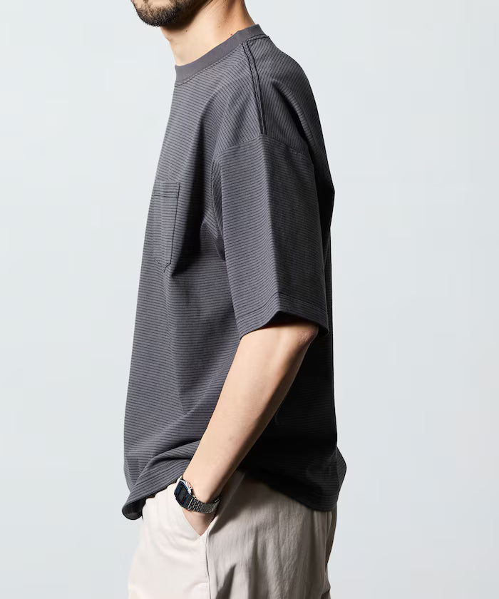 STORATECH/Wide Silhouette Crew Neck T-Shirt/Antibacterial/Odor Resistant/Antimicrobial/UV Cut/Contact Cooling/Water Absorbent and Quick Drying 【Limited Edition】
